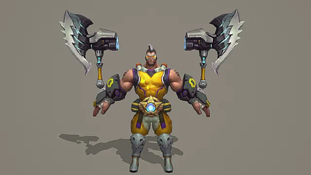 苏烈-坚韧之力 团战精神系列皮肤3D模型