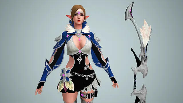 游戏人物角色   美女   次世代角色   长腿    弓箭手
