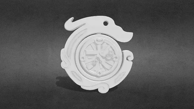 和氏璧古龙玉佩