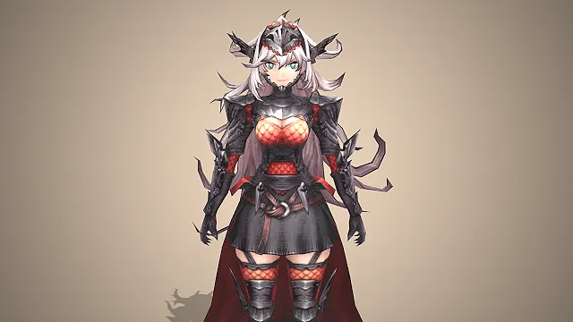 魔龙女武神  贴身护甲  龙族战场战神  冷艳御姐