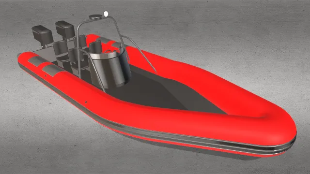 现代船只小游艇救生船星座船