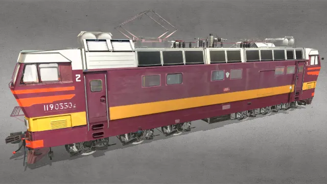 电车火车列车车厢模型交通工具