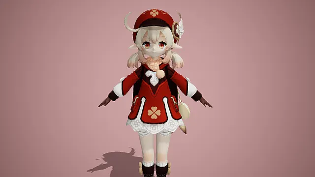 克利FBX  原神   游戏角色人物模型 3D模型