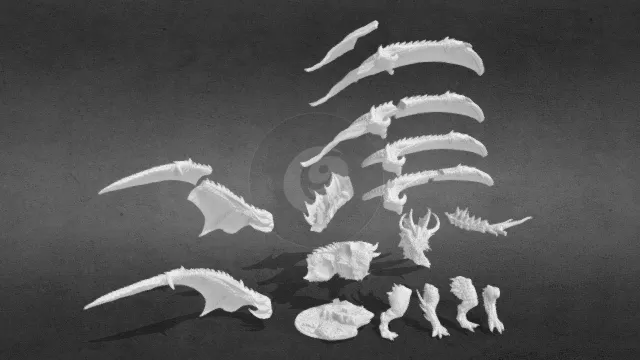 金龙+底座(拆分)_obj_L(附件有高模)