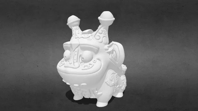 青铜器觥喜_obj.obj