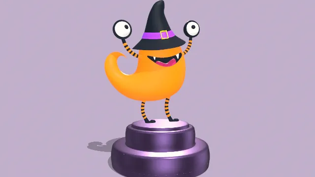 卡通风格化怪物摆件模型玩具类型