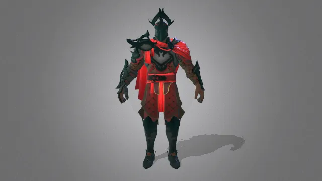 游戏模型 人物模型 罗马战士 游戏皮肤