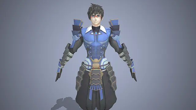 剑士  二次元人设  近战战士  国风融合  眼镜知性