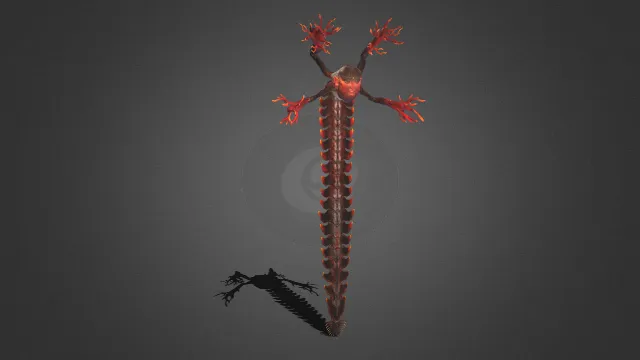 黑神话  百足虫  游戏角色  妖魔  怪物 