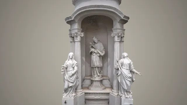 内波穆克教堂雕像场景人物雕塑