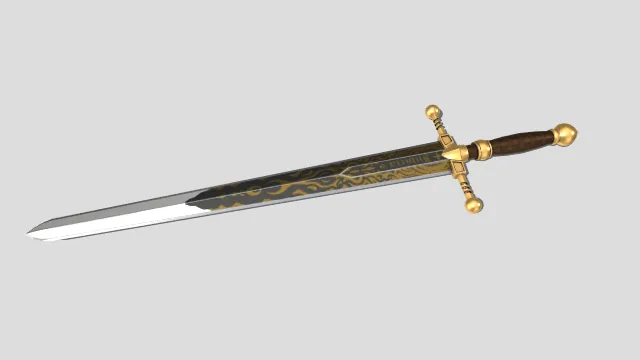 冷兵器  写实风格  剑与魔法  骑士佩剑  单手剑设计
