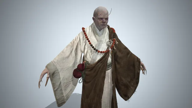 黑神话  不空  角色  游戏模型  人物