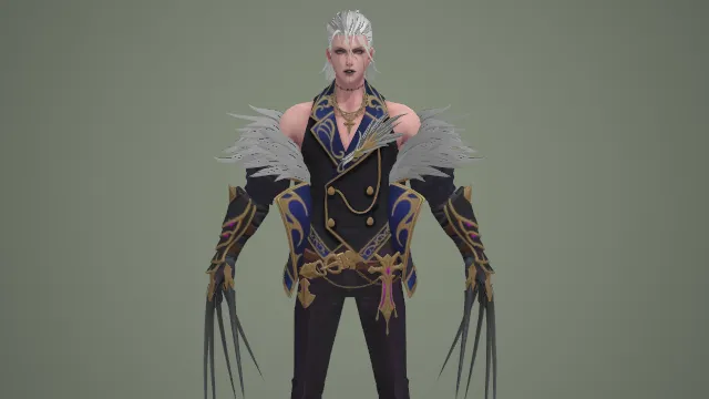 人物 角色 模型 pbr