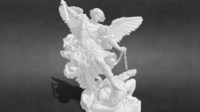 圣米迦勒大天使stl.stl