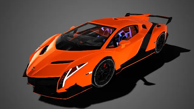 兰博基尼  超跑  橙黑撞色  大尺寸尾翼  速度感  跑车题材  高端