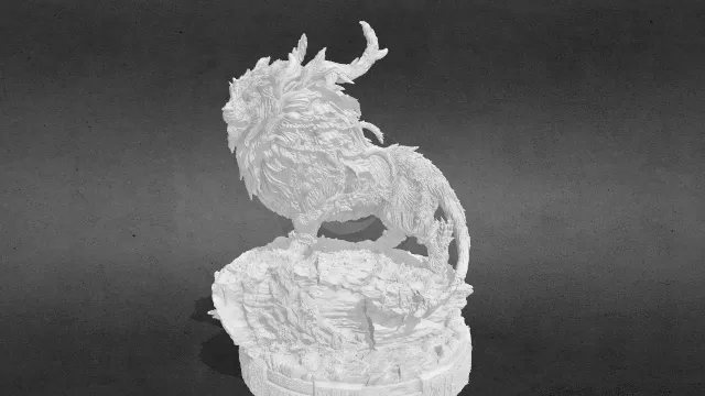 生肖虎（木鬣寅尊）obj.obj