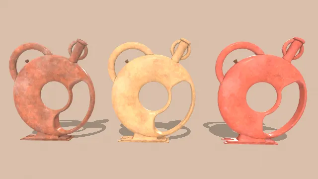 装饰性陶瓷特色形状环形壶