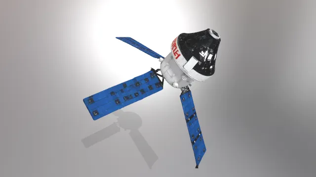 科幻飞船 猎户座飞船 螺旋桨式美国航天飞船