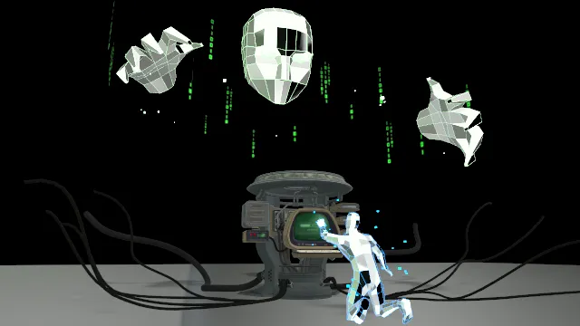 网络数据精灵电脑机器人物角色