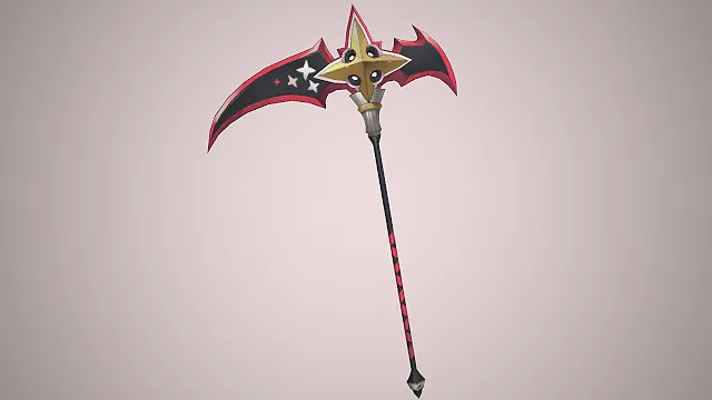 星芒小丑镰  十字星护手  华丽俏皮  游戏道具