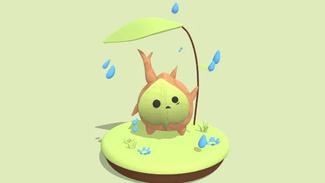 制作korok克洛格族小种子模型