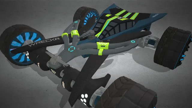 沉船战斗机械科技汽车卡丁车可变形动画