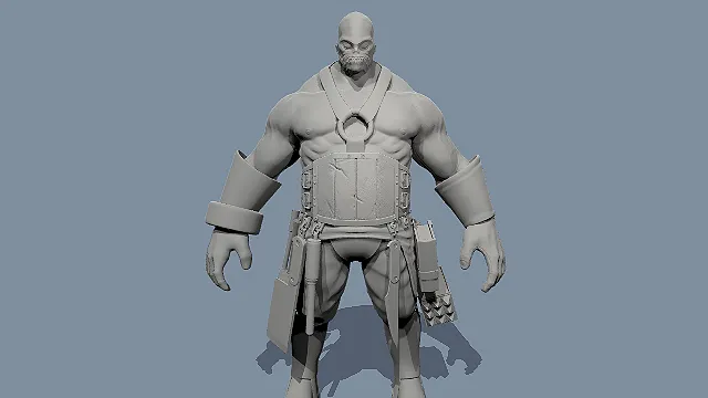 屠夫  追杀者  角色模型  打印  