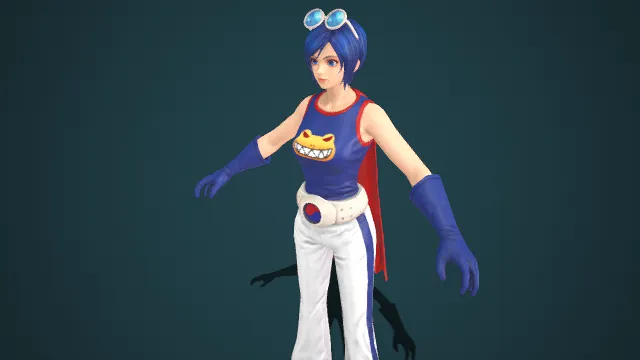 元气潮流风格  俏皮感  无袖背心  白色宽腰带  太极纹  拼色休闲鞋  舒适与潮流