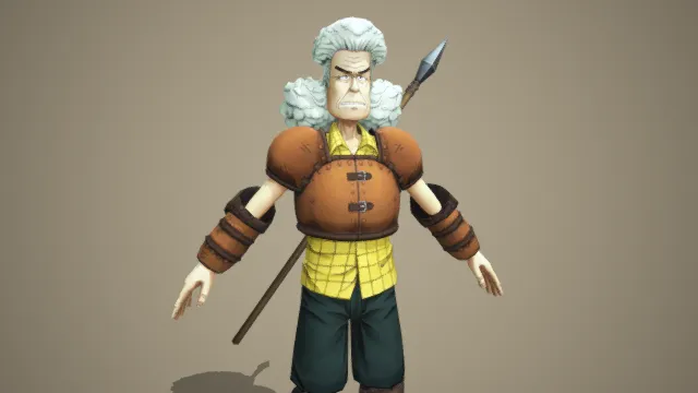 海贼王  动漫角色  士兵  老奶奶  战士