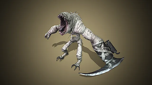 缠尸狂刃腐魔  畸变怪物  惊悚角色  怪物模型  游戏模型