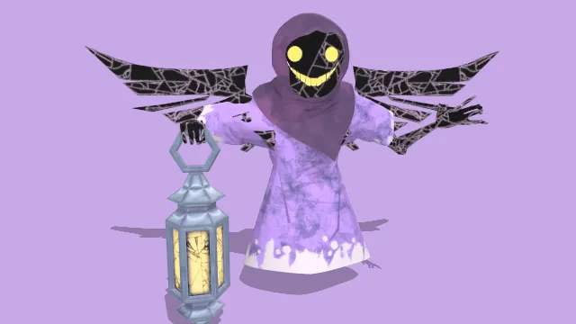 提灯的幽灵鬼魂角色模型