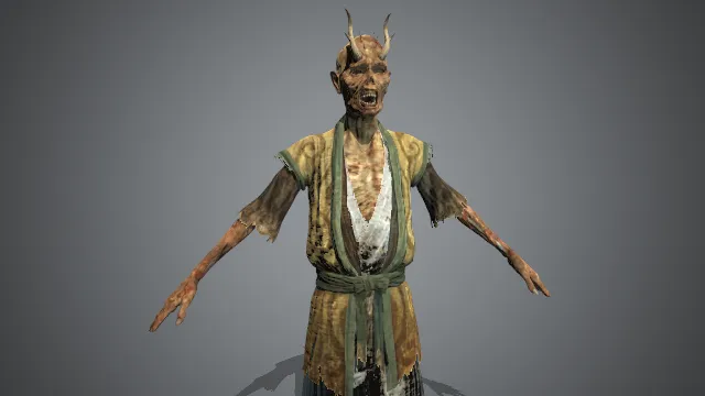 黑神话  干尸  人物建模  角色  妖怪