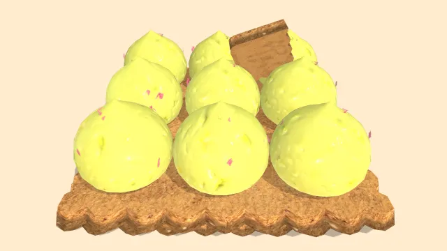 法式柠檬挞甜点烘焙水果食物