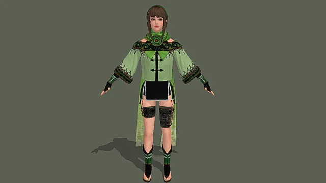 青萝灵使：森系民族辅法套装