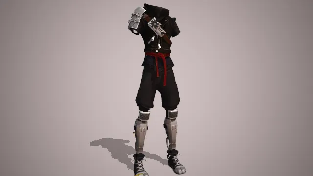 外套  服装  铁甲  帆布鞋  护肩