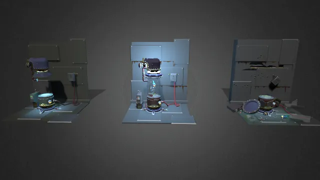 实验室研究小鱼的故事场景