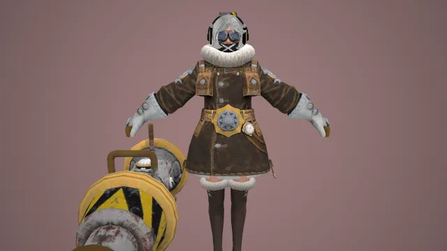 人物 角色 模型 pbr