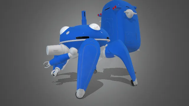 未来科技智能机器人动画