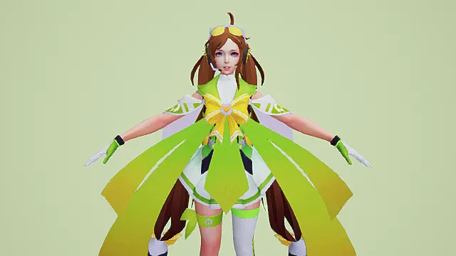 海之新娘    乔莹    守护之力    游戏角色模型
