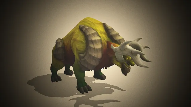 岩甲猛犸魔物  游戏荒野BOSS  奇幻巨兽  大地系怪物