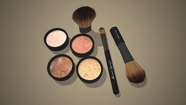 现代美妆  彩妆套装  专业化妆刷  美妆道具