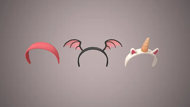 可爱发箍  动物耳朵  卡通造型  装饰道具