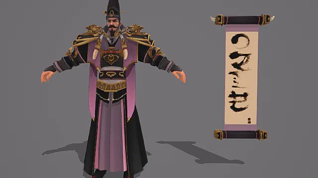 紫墨文臣·智略型古风朝堂谋臣套装