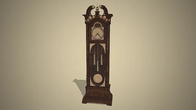 落地钟  欧式复古  机械摆锤  客厅摆件