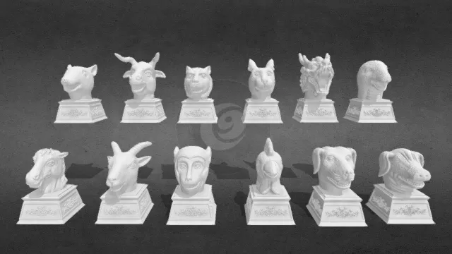 12生肖 圆明园兽首