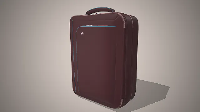 软壳行李箱  通勤旅行箱包  拉链收纳  出行道具