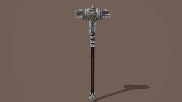 奇幻风格重型战锤3D模型