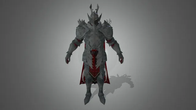 游戏模型 人物模型 古堡骑士 游戏皮肤