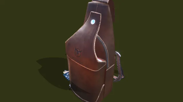 包 书包 模型 bag pbr模型