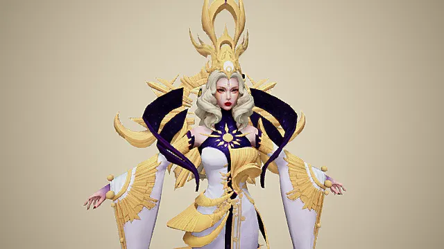 武曌    神器·明辉仪    游戏角色模型